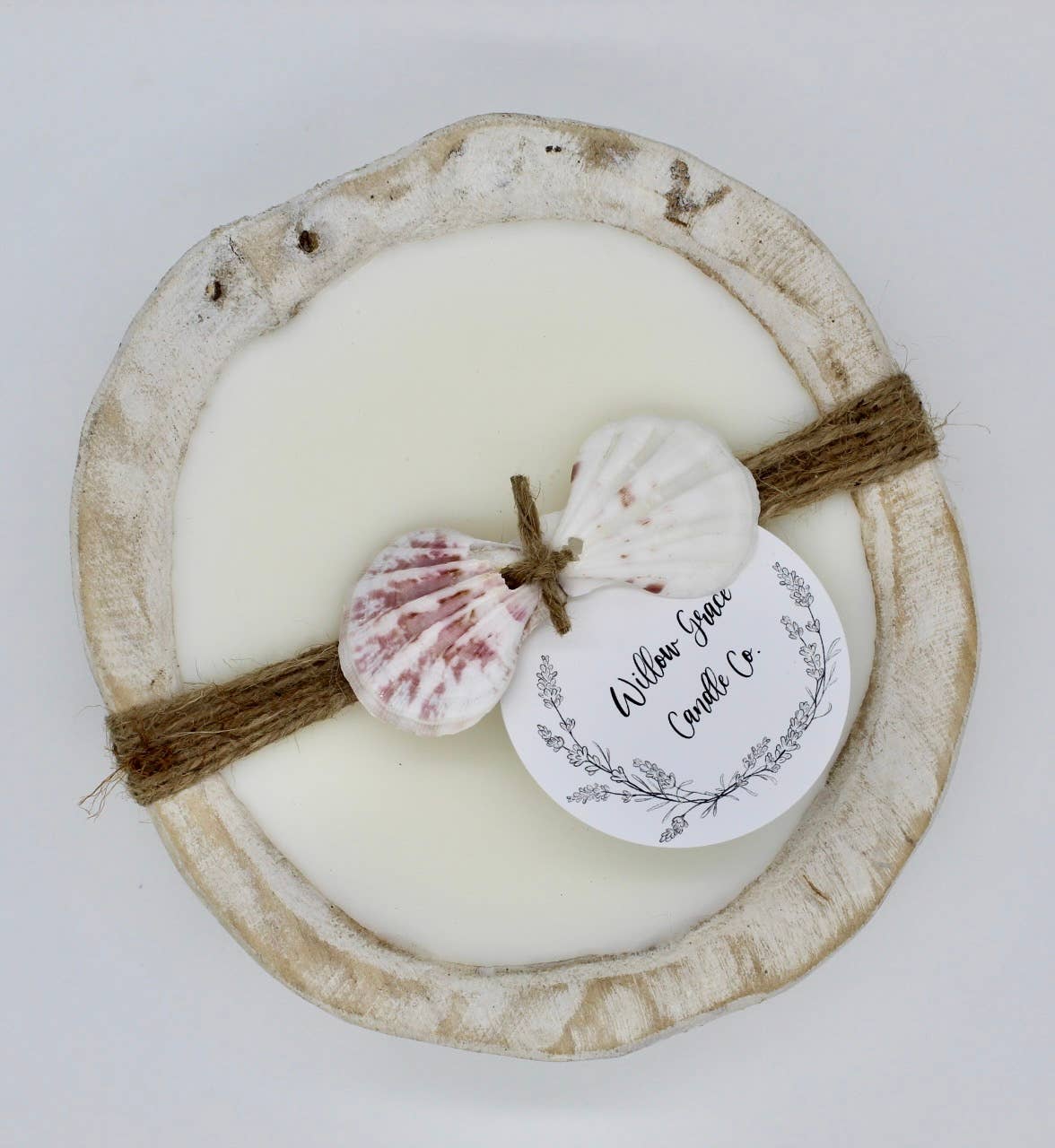 Willow Grace Candle Co - Wholesale Jar/Filled Candle - Mini Round Dough Candle5
