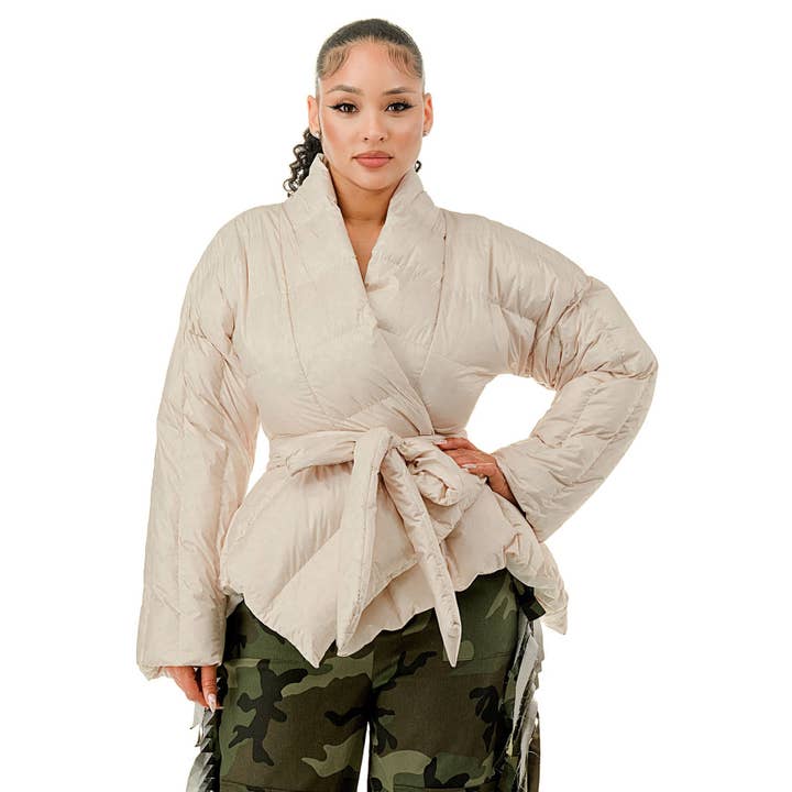 Black Pearl Clothing - Wholesale Jacket - Women's - PUFFER COAT FUSION
JACKET PLUS