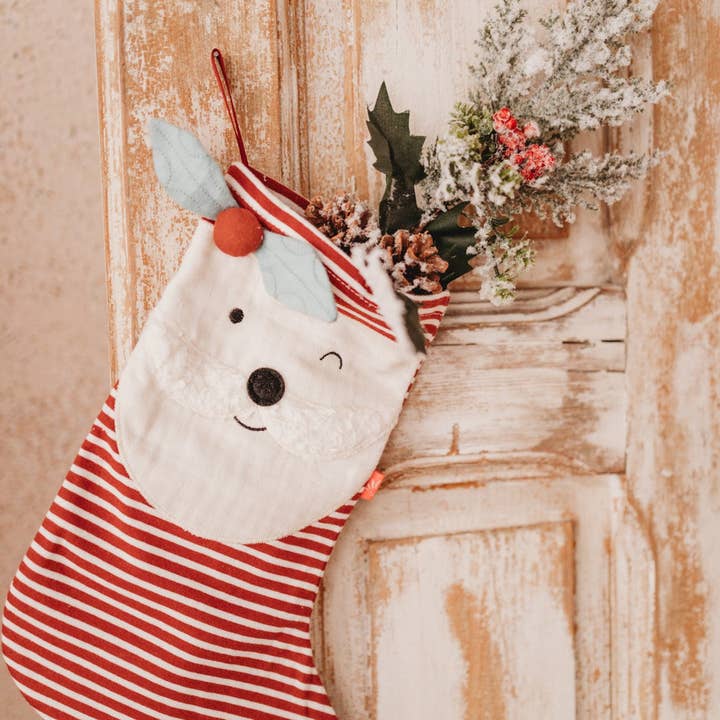 Kikadu - Wholesale Holiday Stocking - Santa boots2