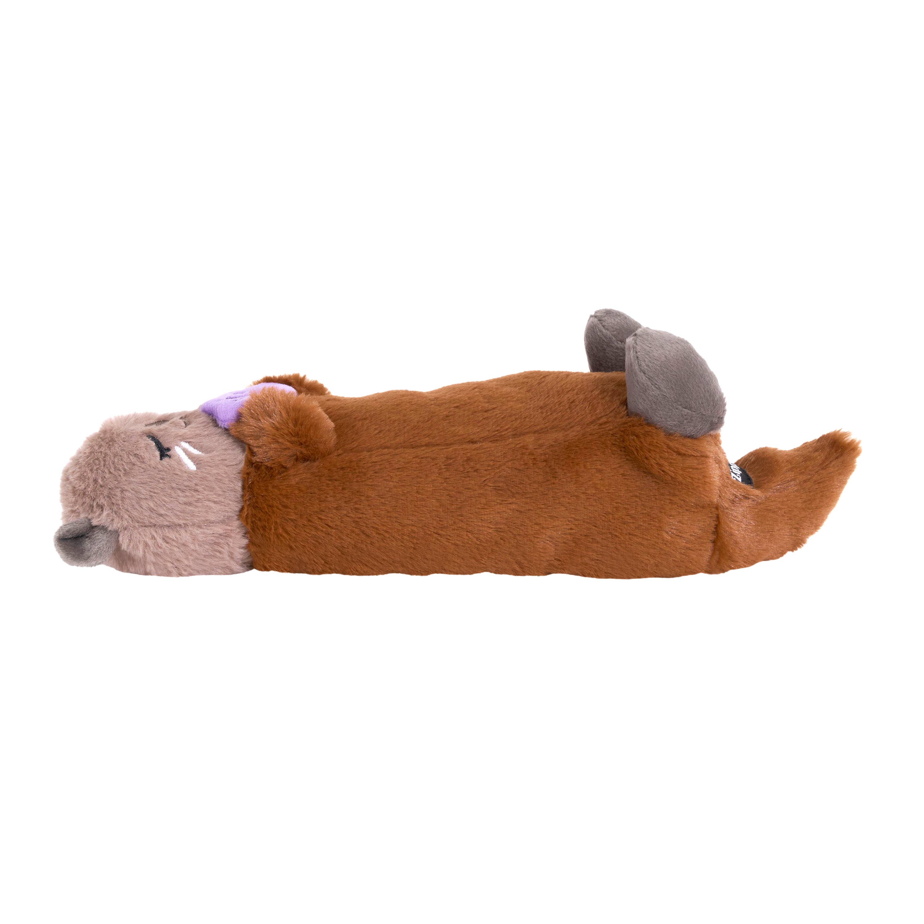 ZippyPaws - Wholesale Pet Toy - Dog - Snooziez with Shhhqueaker - Otter - Silent Dog Toy3