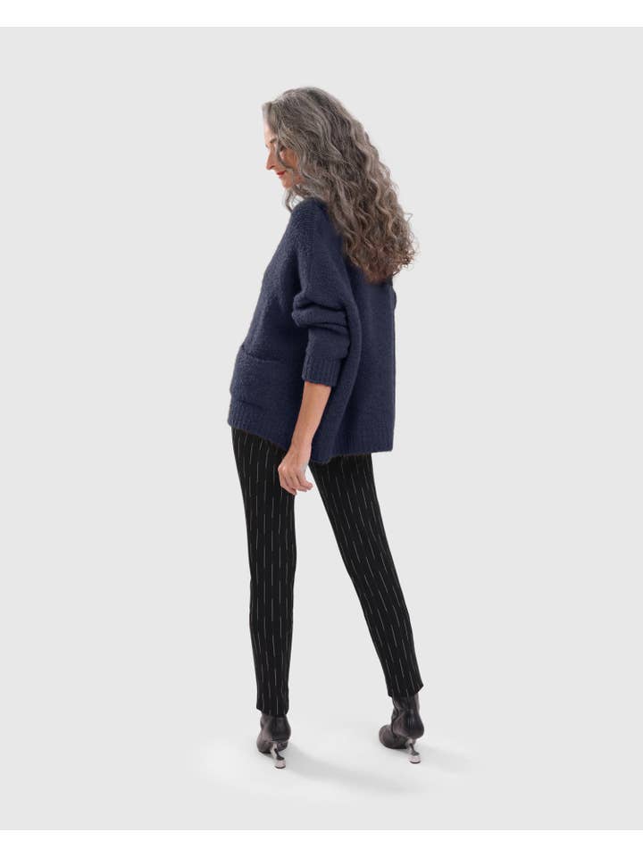 On Repeat Sweater, Navy for wholesale on Faire2