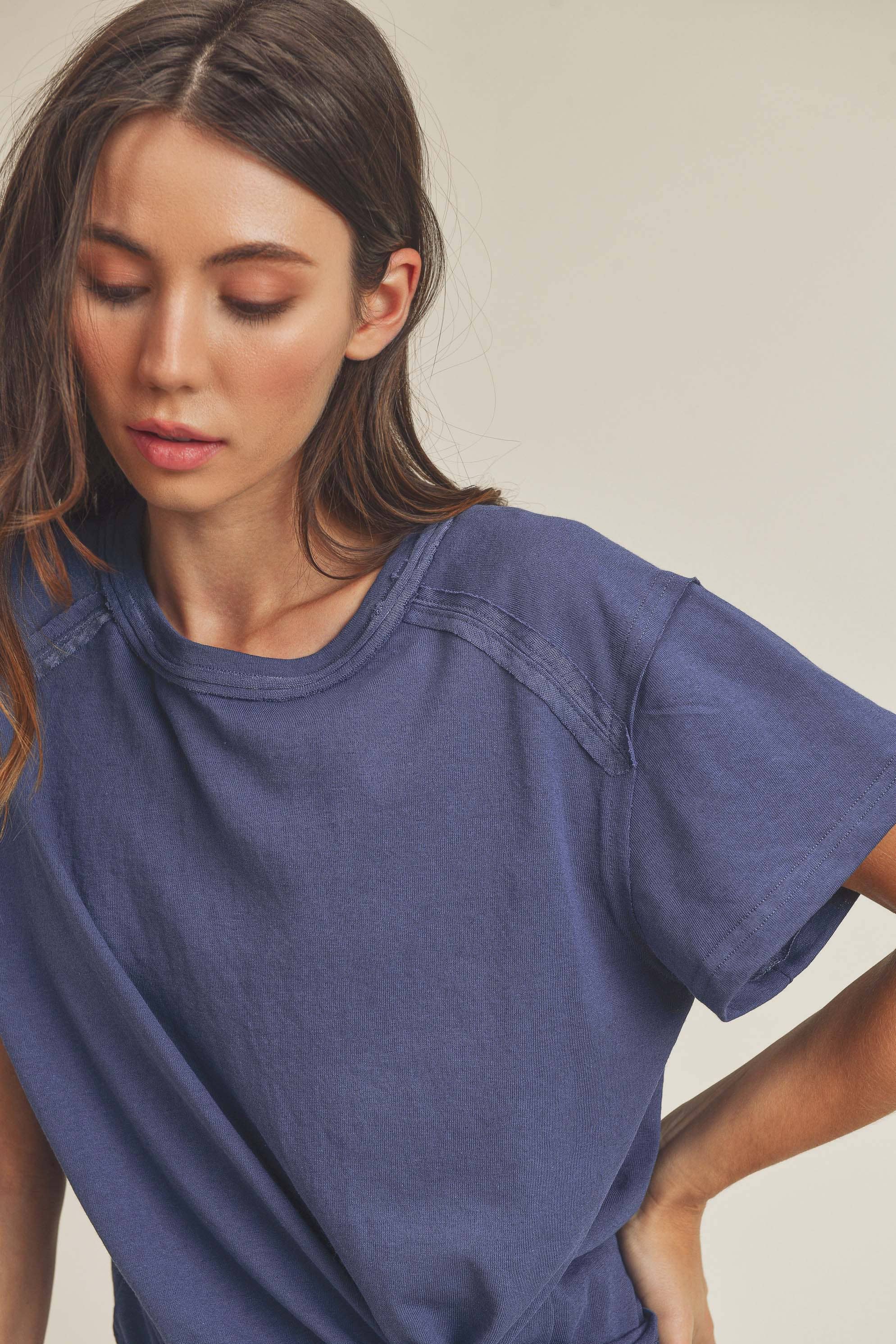 AEMI + CO - Wholesale T-Shirt - Women's - 847AN Junie Top 220