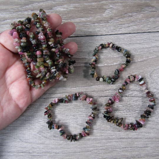 Keystone Crystals - Wholesale Beaded Bracelet - Gemstone Chip Bracelets – Premium Stones Crystal Jewelry