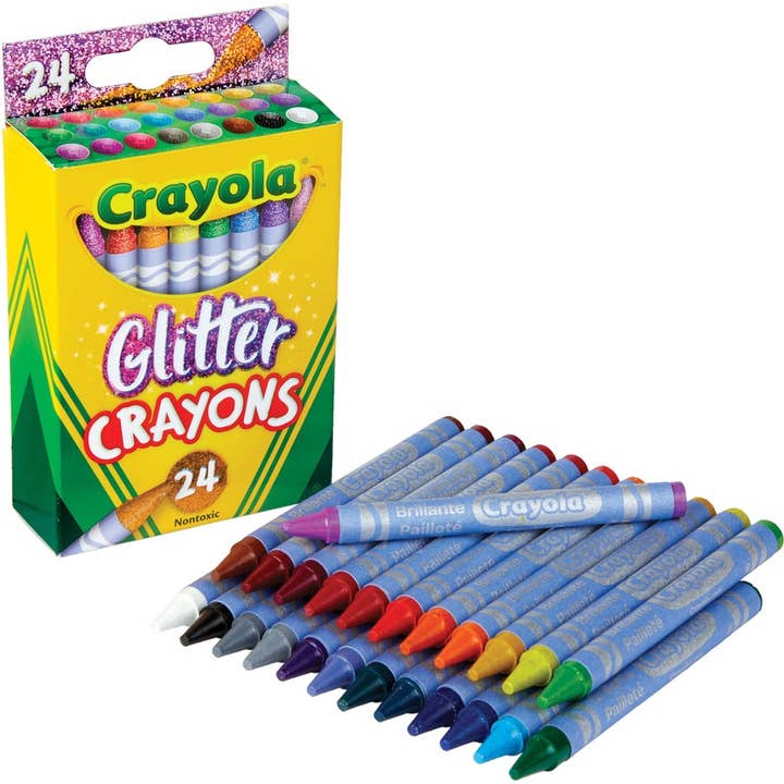 Really Big Coloring Books | ColoringBook.com - Wholesale Crayons - Kids & Baby - 6-pack 24 Count Crayola Glitter Crayons