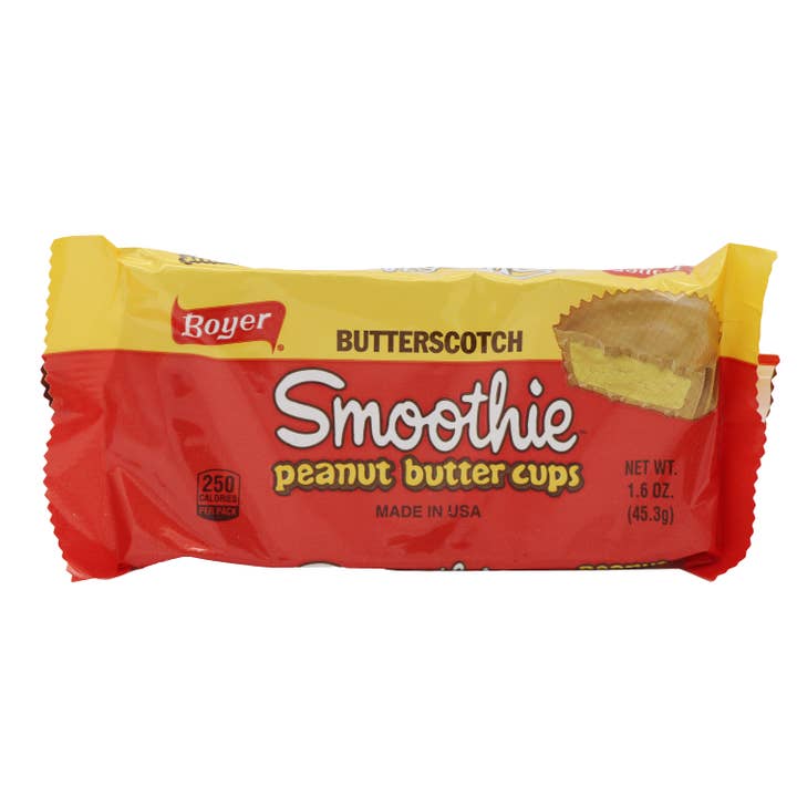 Grandpa Joe's Candy Shop - Wholesale Chocolate Covered Sweets - Boyer Peanut Butter Smoothie, 1.6oz, 24ct Case