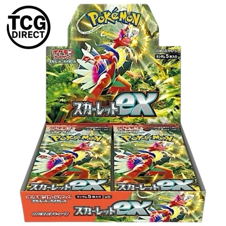 Vis 30 boostere Pokémon SV1S Scarlet ex Japansk for engroshandel hos TCGDIRECT