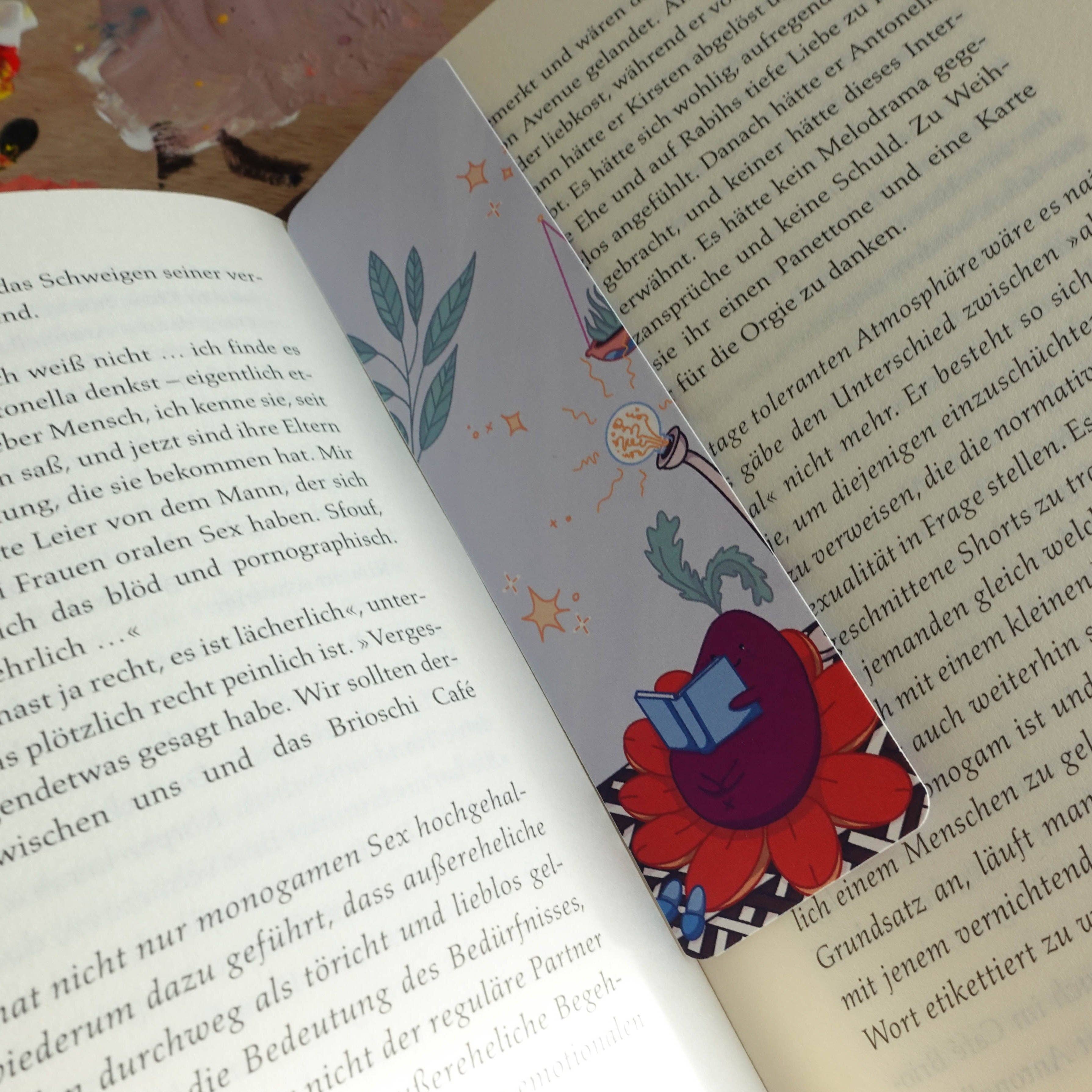 uncomfy cherry - Wholesale Bookmark - Beetroot Bookmark0