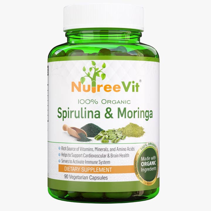 Spirulina & Moringa for wholesale by Nutreevit