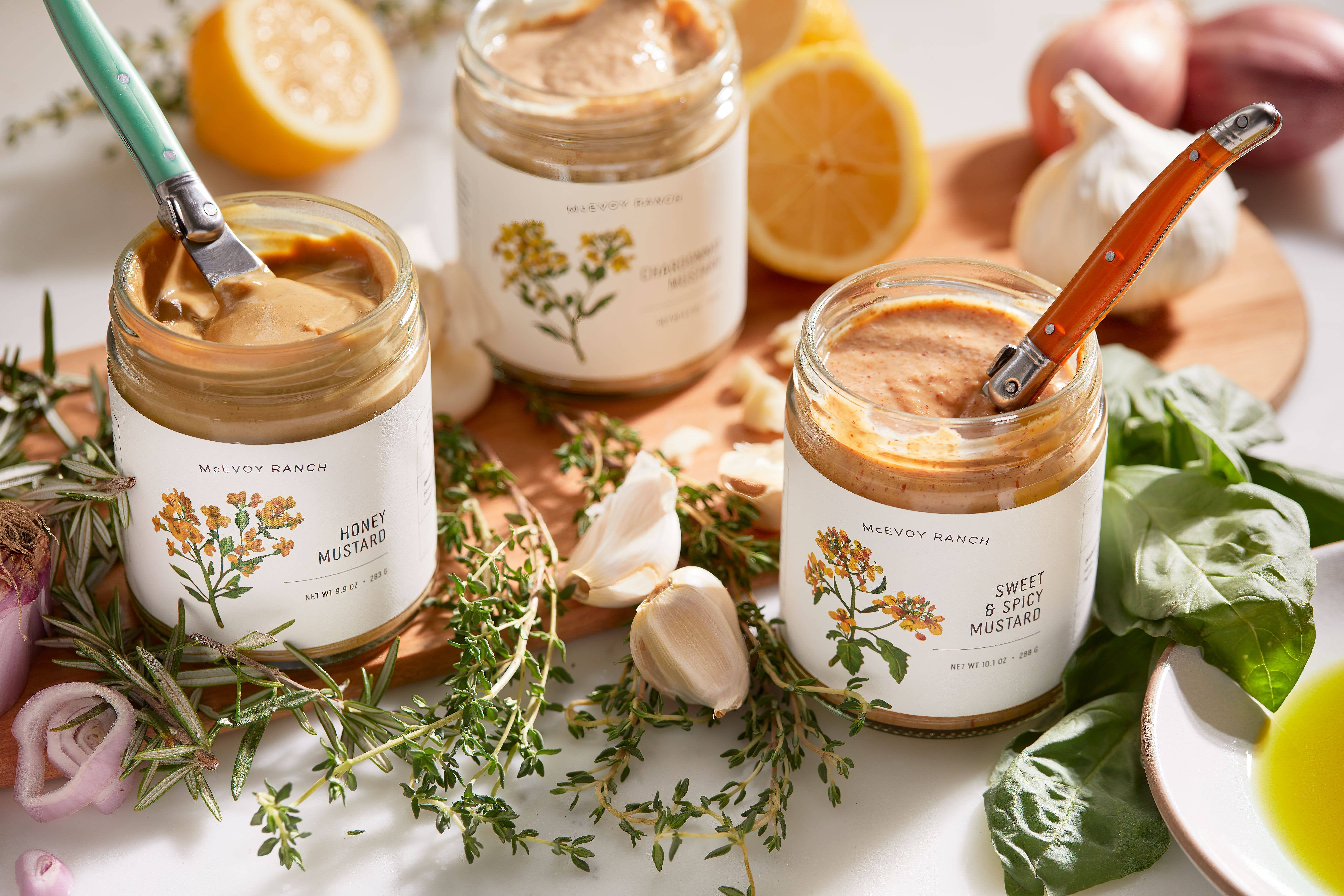 McEvoy Ranch - Wholesale Mustard - Sweet & Spicy Mustard1