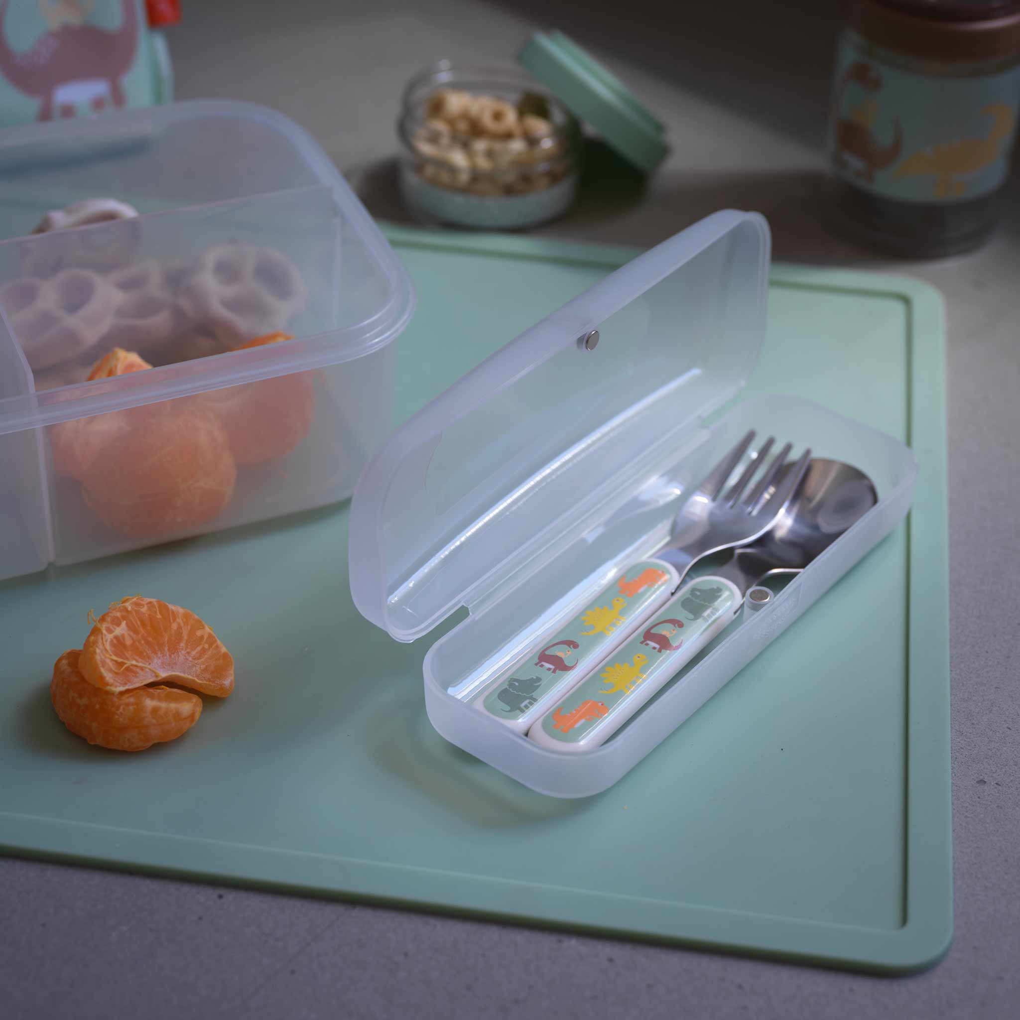 Sugarbooger by Ore’ Originals - Wholesale Flatware Set - Kids & Baby - Silverware Set | Baby Dinosaur3