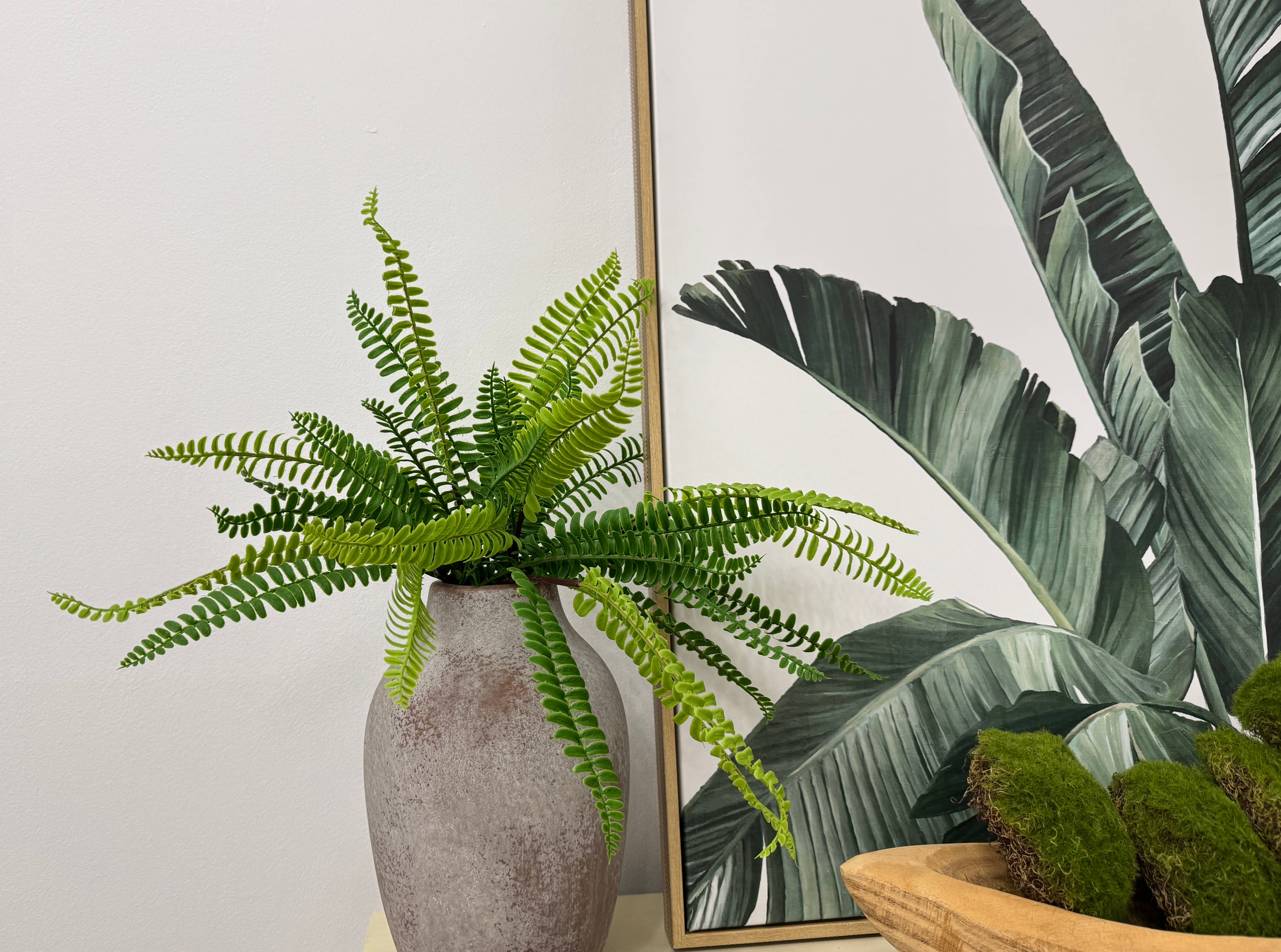 Angel Isabella – Großhandel Kunstpflanzen – Realistisch & Ultra-Weich-Touch-21 Blätter-Künstlicher Farnbusch3