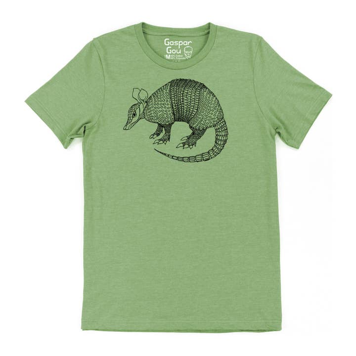 Gaspar Gou - Wholesale Screen Printed T-Shirt - Men's - Armadillo Charlie Tee3