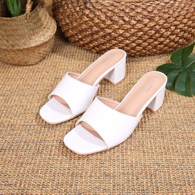 BELLICY / Cink-me - Wholesale Mules - Women's - DM9-26, Simple square heel mules1