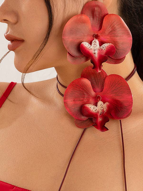 Flower Shape Drop Earrings for wholesale by VividLux