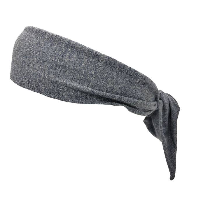 Haarband mit Krawatte Heather Navy für den Großhandel von Bani Bands Headbands