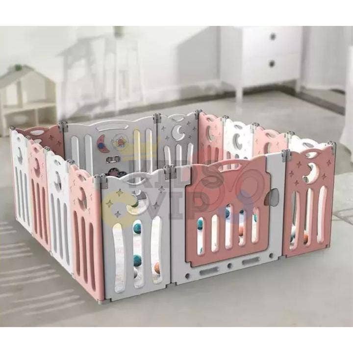 KIDS VIP – wholesale Classic toy – Kids – Indoor/Outdoor Foldable Playpen ? 20-Panel Safety Play Yard26