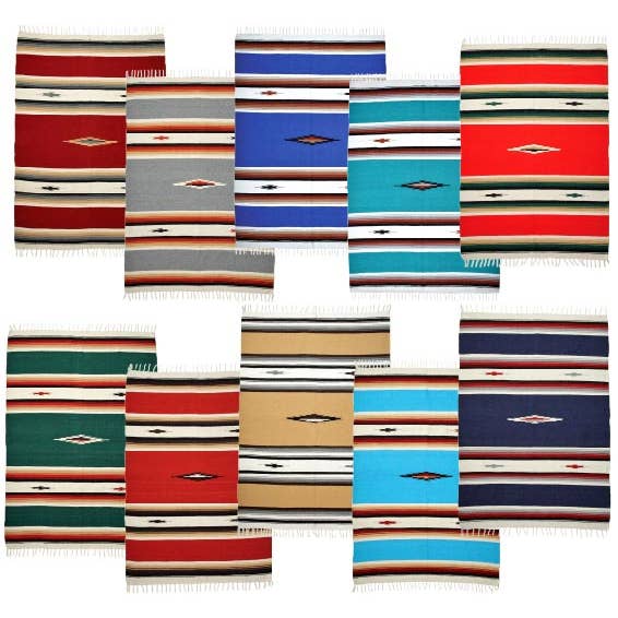 El Paso Saddleblanket - Wholesale Throw Blanket - New West Diamond Center Blankets