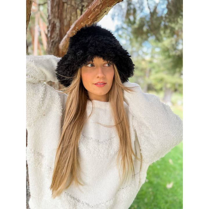 C.C Beanie – wholesale Bucket Hat - Dam – Päls Bucket Hat BK4031