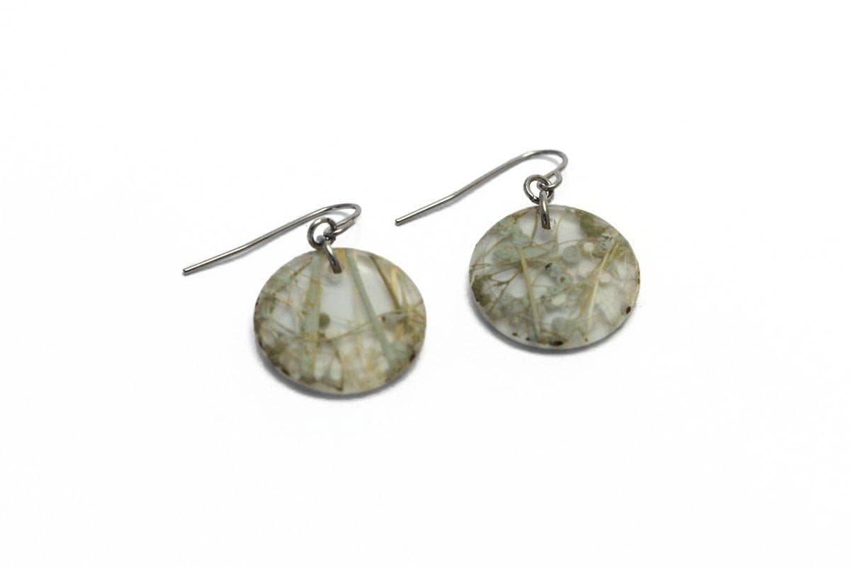 dconstruct - Vente Boucles d'oreilles pendantes - Boucles d'oreilles Ecoresin - Cercle1