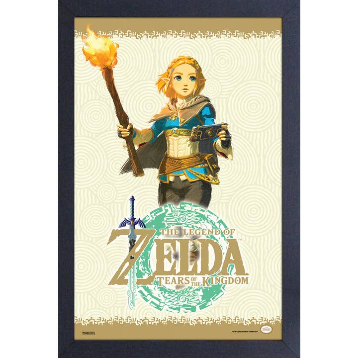 Pyramid America - Wholesale Art Print - Zelda - Tears of the Kingdom - Zelda Torch