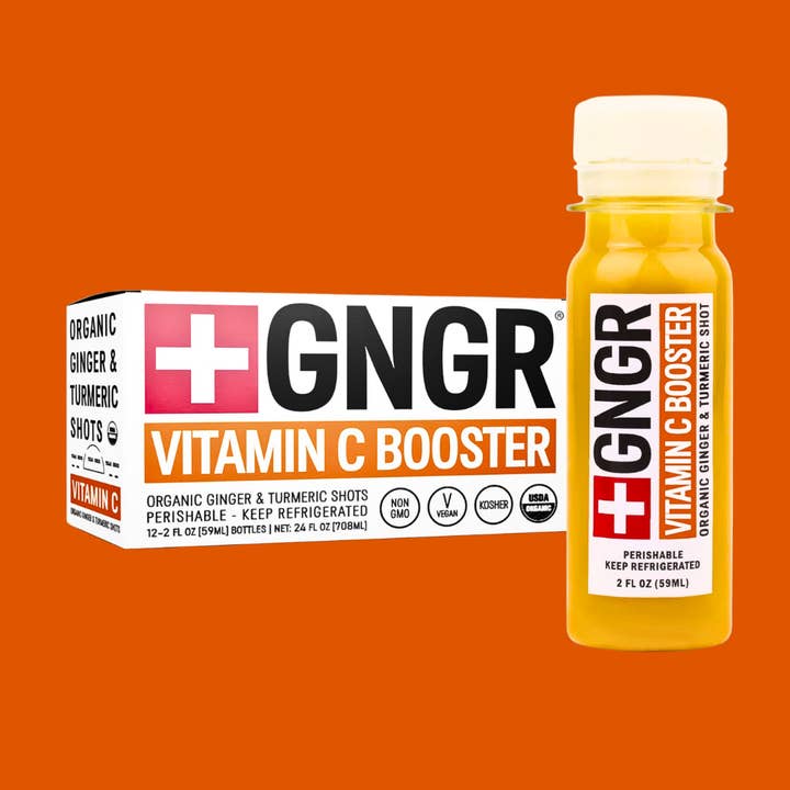 GNGR Labs - Wholesale Wellness Juice/Tonic - Vitamin C Booster Shot: Ginger Shot with Antioxidants2