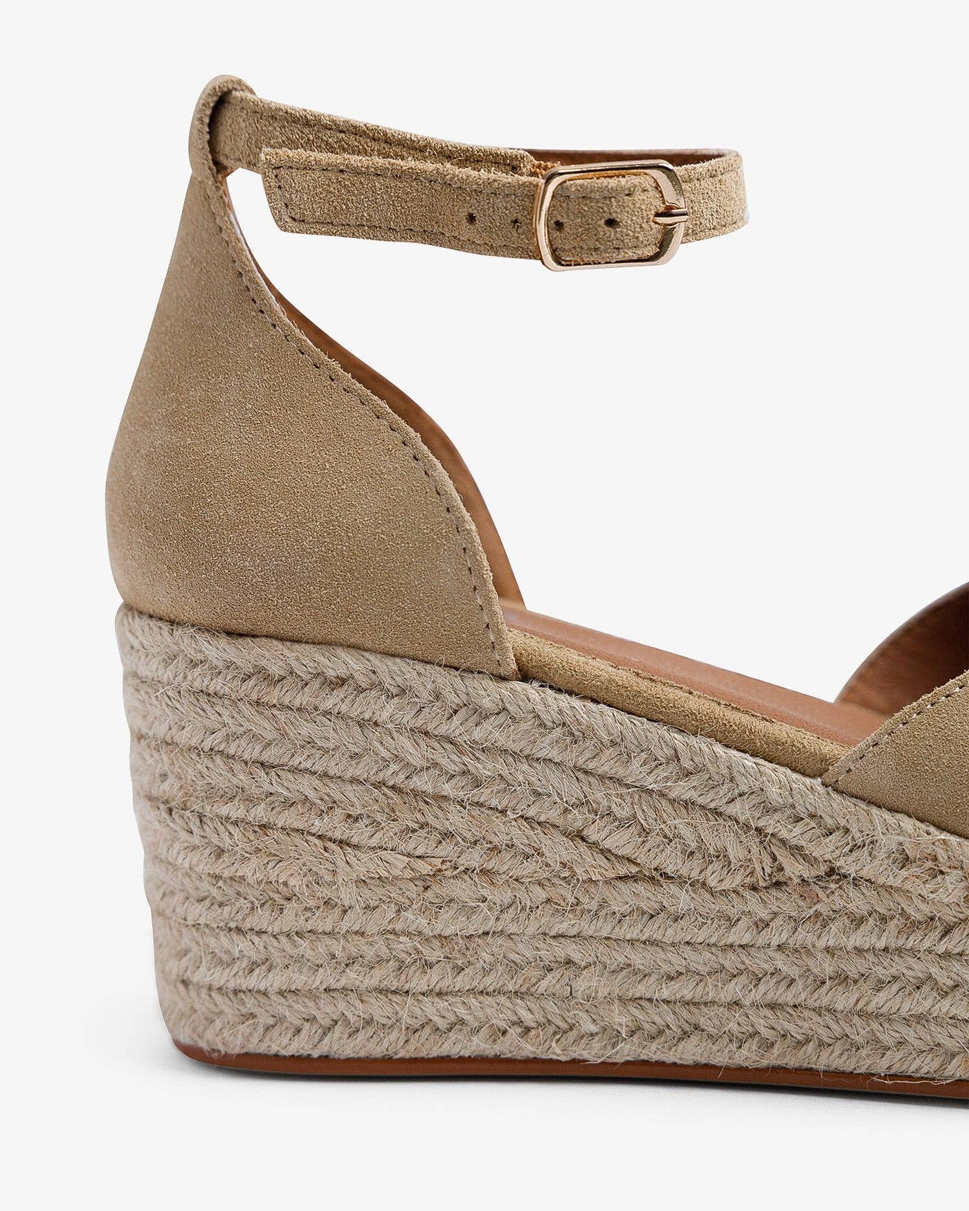POPA - Wholesale Wedges - Women's - Cantalar Beige Suede4