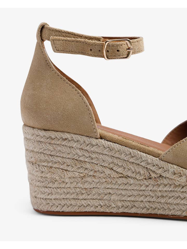 POPA - Wholesale Wedges - Women's - Cantalar Beige Suede4