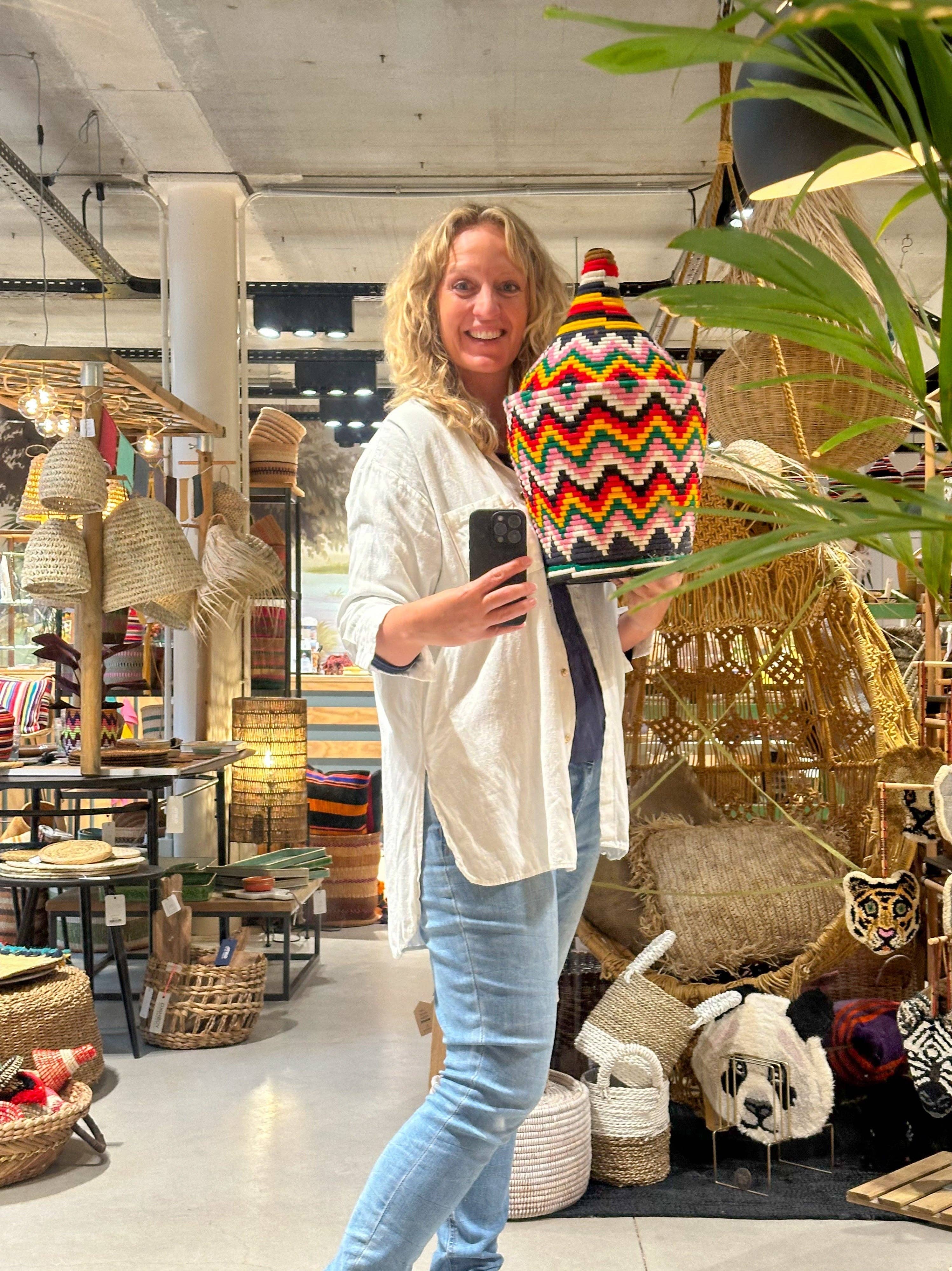 SOUK in the CITY - Venta al por mayor Cestas - Cestas Bereberes XL10