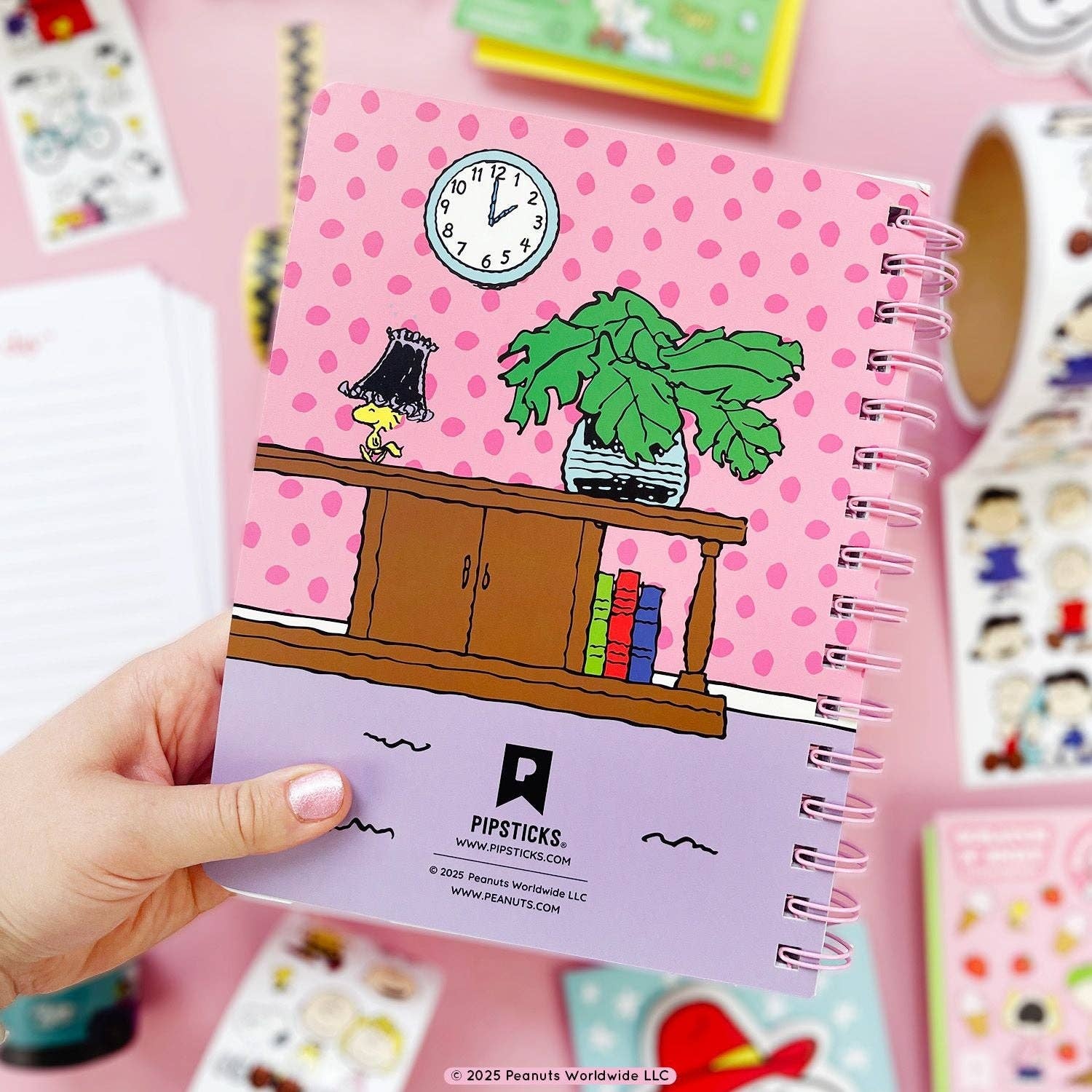 Pipsticks - Wholesale Sticker - Snoopy Take It Easy Spiral Notebook2