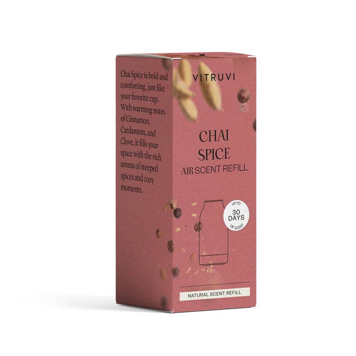 Recharge de Parfum d'Ambiance Épices Chai pour la vente par Vitruvi