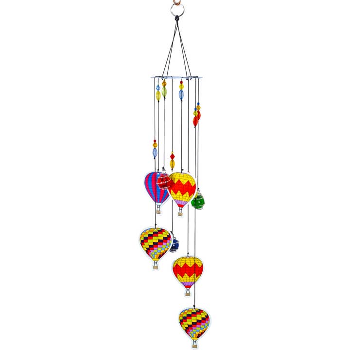 Spoontiques, Inc - Wholesale Wind Chime - Hot Air Balloon Wind Chime