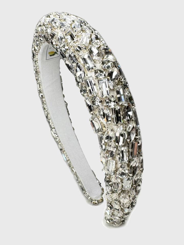 Whispering Sparkle - luxueuze statement-kristallen haarband voor wholesale door Filippa Firenze