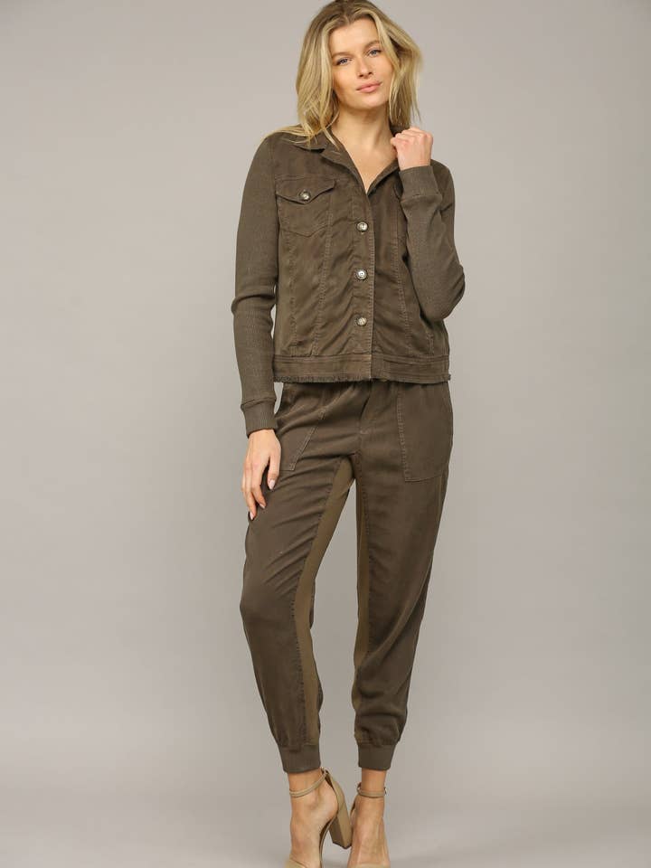 Maven West - Wholesale Lounge Sweatpants/Joggers - Women's - MIXED MEDIA DRAWSTRING JOGGER3