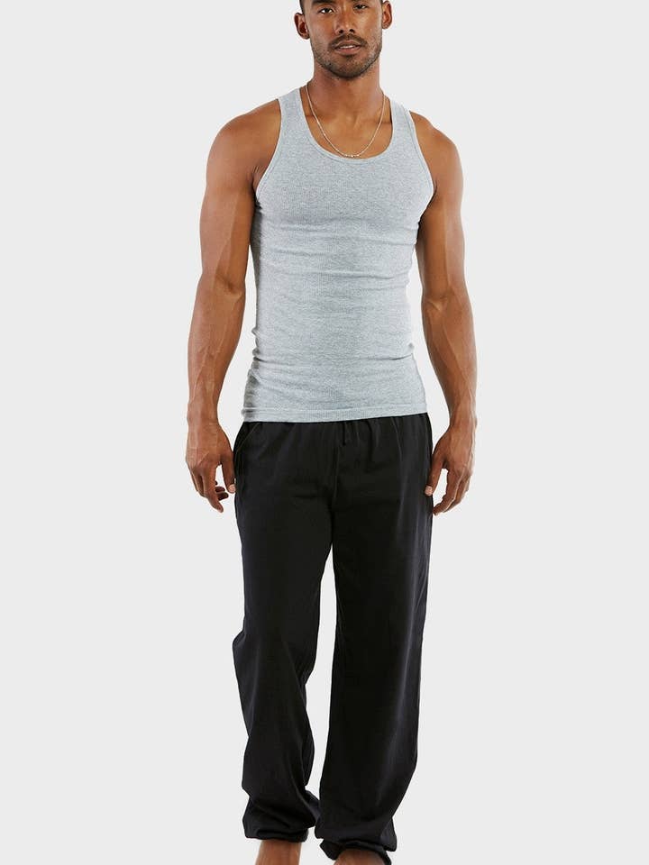 Men Chill With Me Black Pant for wholesale by Badd & Bouige 24/7