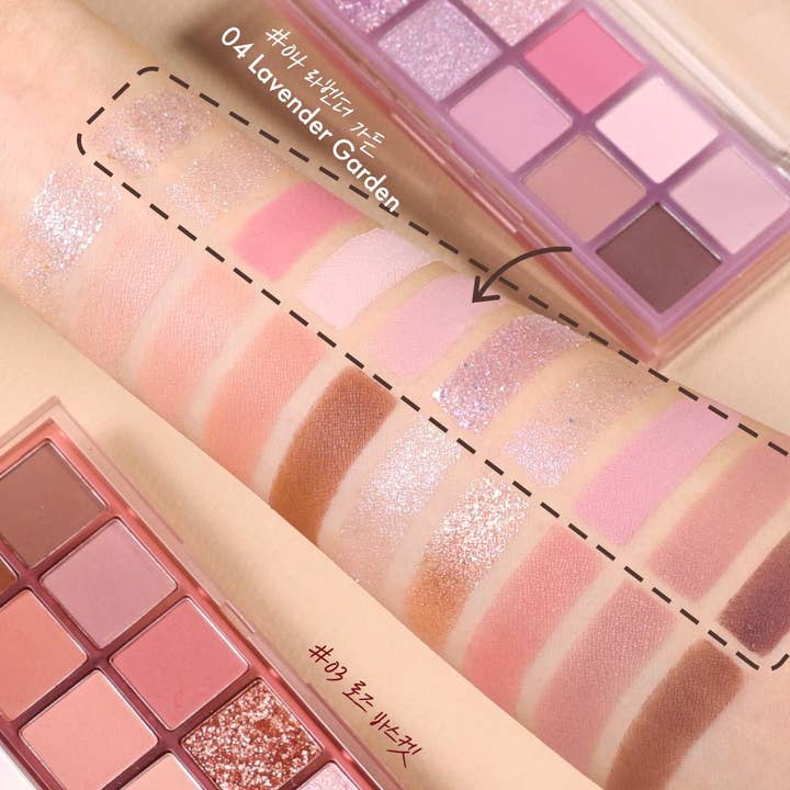 VIAI Beauty - Wholesale Eyeshadow Palette - NATURE REPUBLIC New Mood Eyeshadow Palette 04 Lavender Garden2