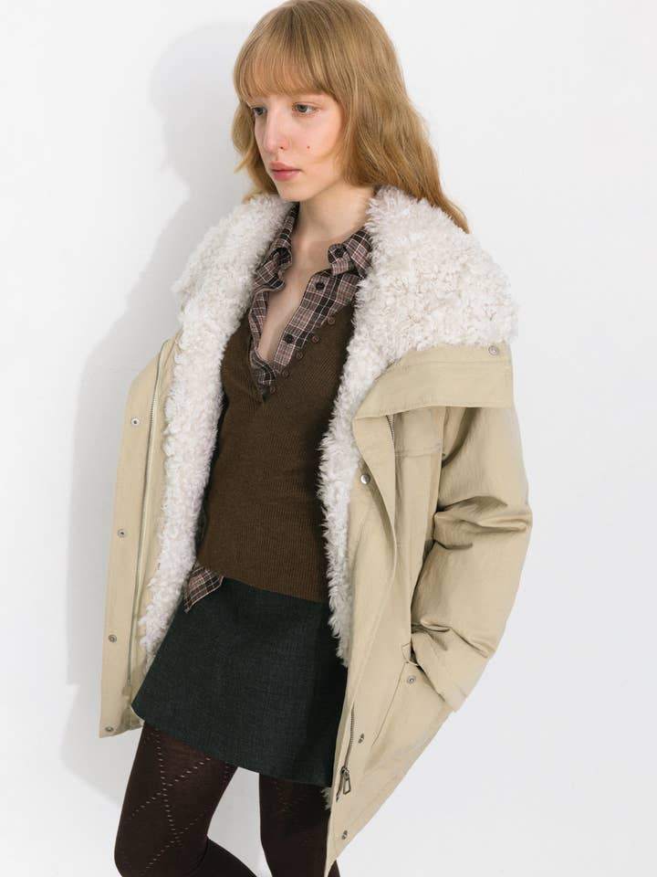 Loose-Fit Reversible Shearling Workwear Jacket and other Purchase Wholesale workwear. Free Returns & Net 60 Terms on Faire trending on Faire.