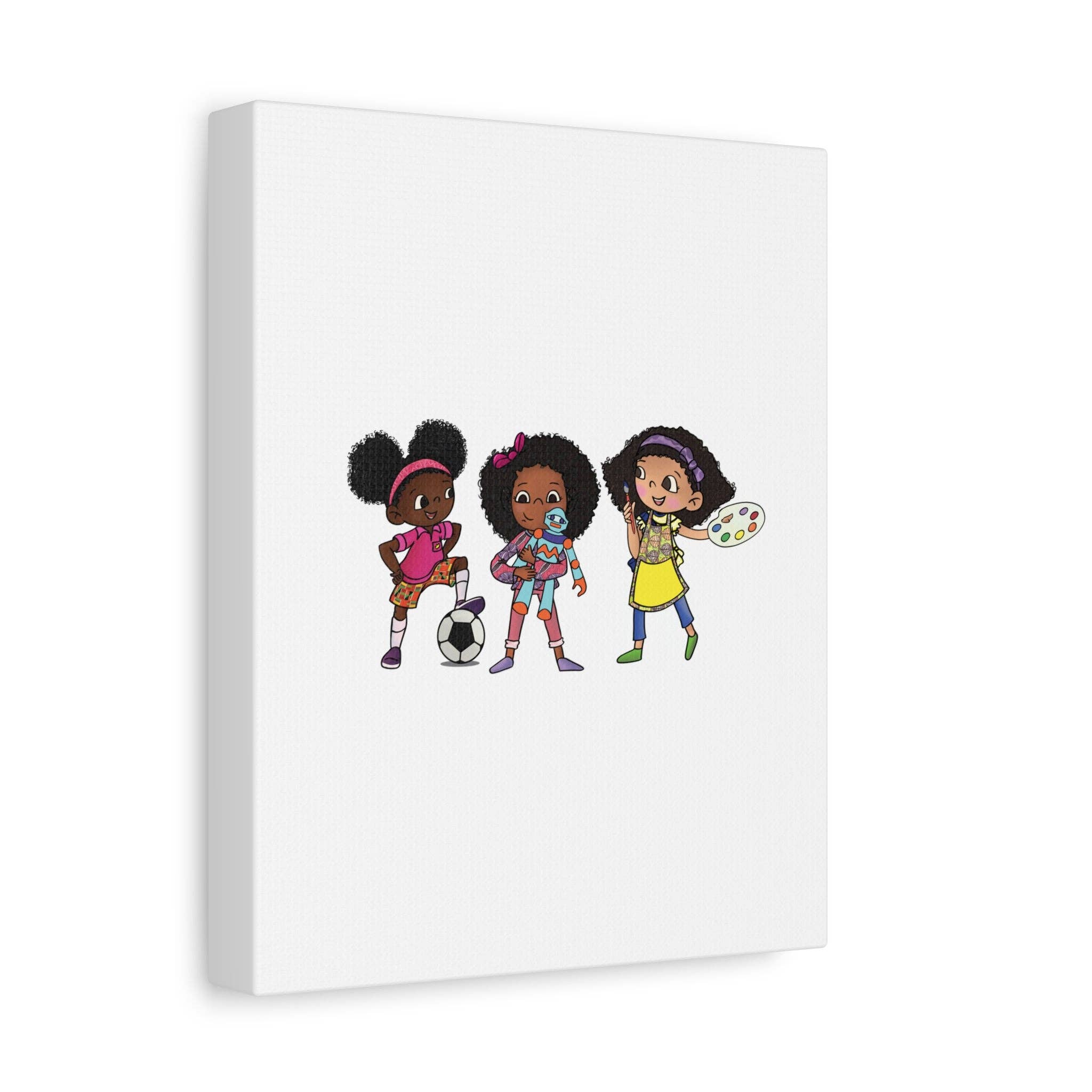Ikuzi Dolls - Wholesale Art Print - Kids & Baby - Kids' Canvas Wall Art - Playful Characters for Creative Spaces135