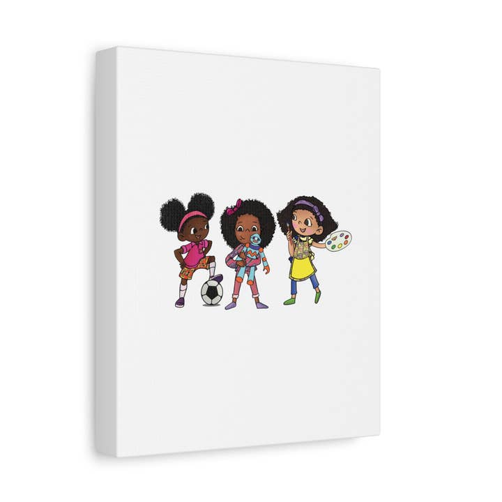 Ikuzi Dolls - Wholesale Art Print - Kids & Baby - Kids' Canvas Wall Art - Playful Characters for Creative Spaces135