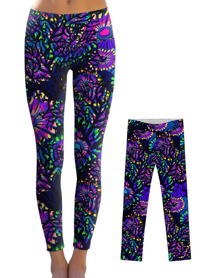 Midnight Glow Lucy Leggings - Mommy and Me for wholesale by Pineapple Clothing