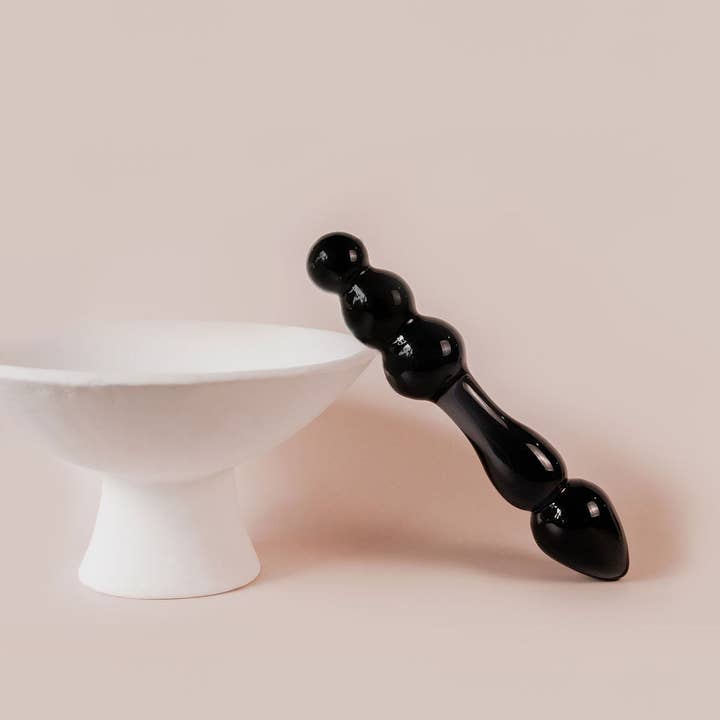 The Roquet Glass Dildo Pleasure Wand for wholesale by Yoni Pleasure Palace