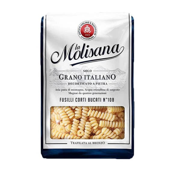 La Molisana Fusilli Corti Bucati N°108 for wholesale by The Italians' Pantry