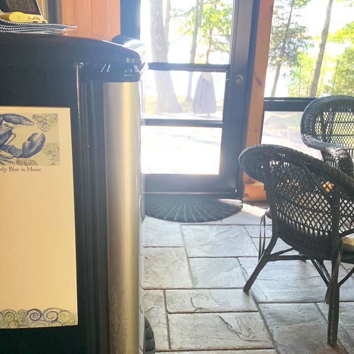 Firefly Sky Design - Wholesale Notepad - Blue Lobster Magnetic Notepad1