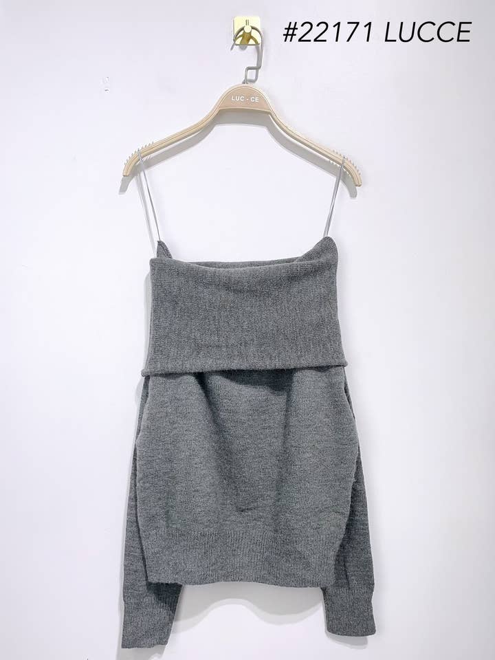 LUCCE - Venta al por mayor Jersey de punto - Mujer - Hombro levantado - 22171