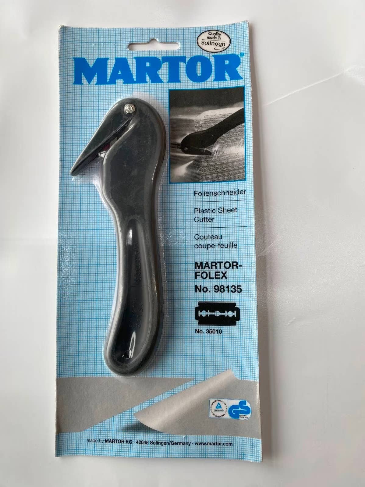 Salzmann Restwaren GmbH – Ferramenta/gadget de cozinha por atacado – Martor-Folex N.º 98135 Cortador de Folhas2