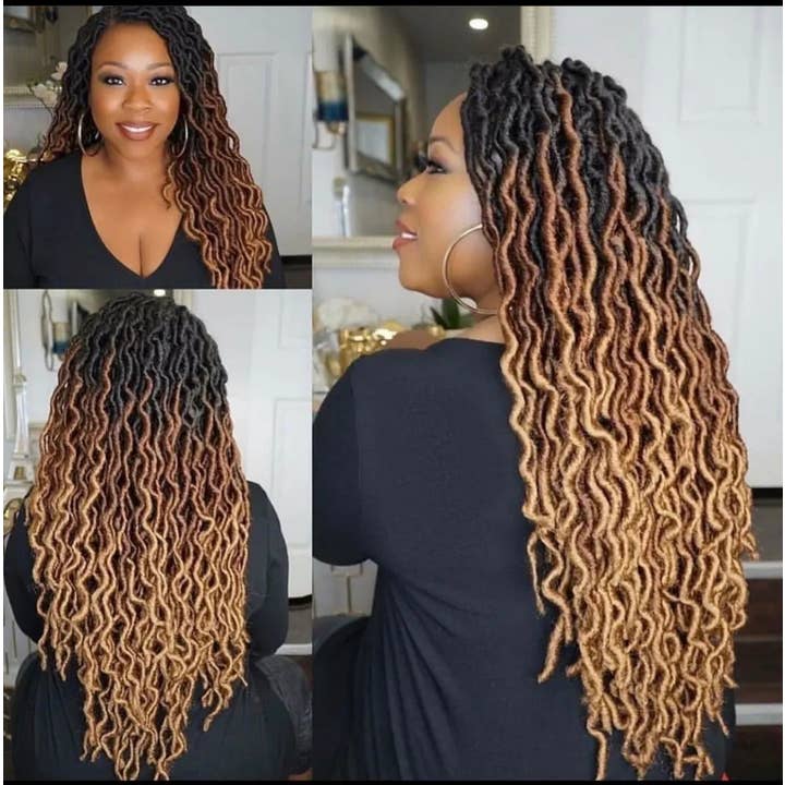 Lamuskwigs - Wholesale Wig/hair piece - Gypsy Locs Faux Locs Wig Wig for black women Lace Front wig4