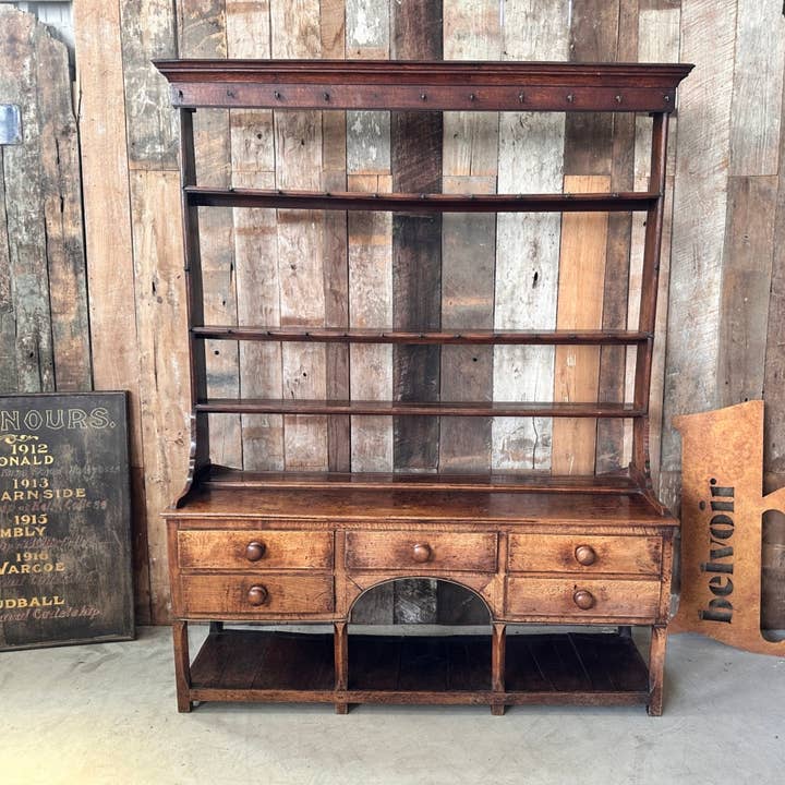 Antique Early Georgian Oak Dog Kennel Dresser C 1790 for wholesale by belvoir