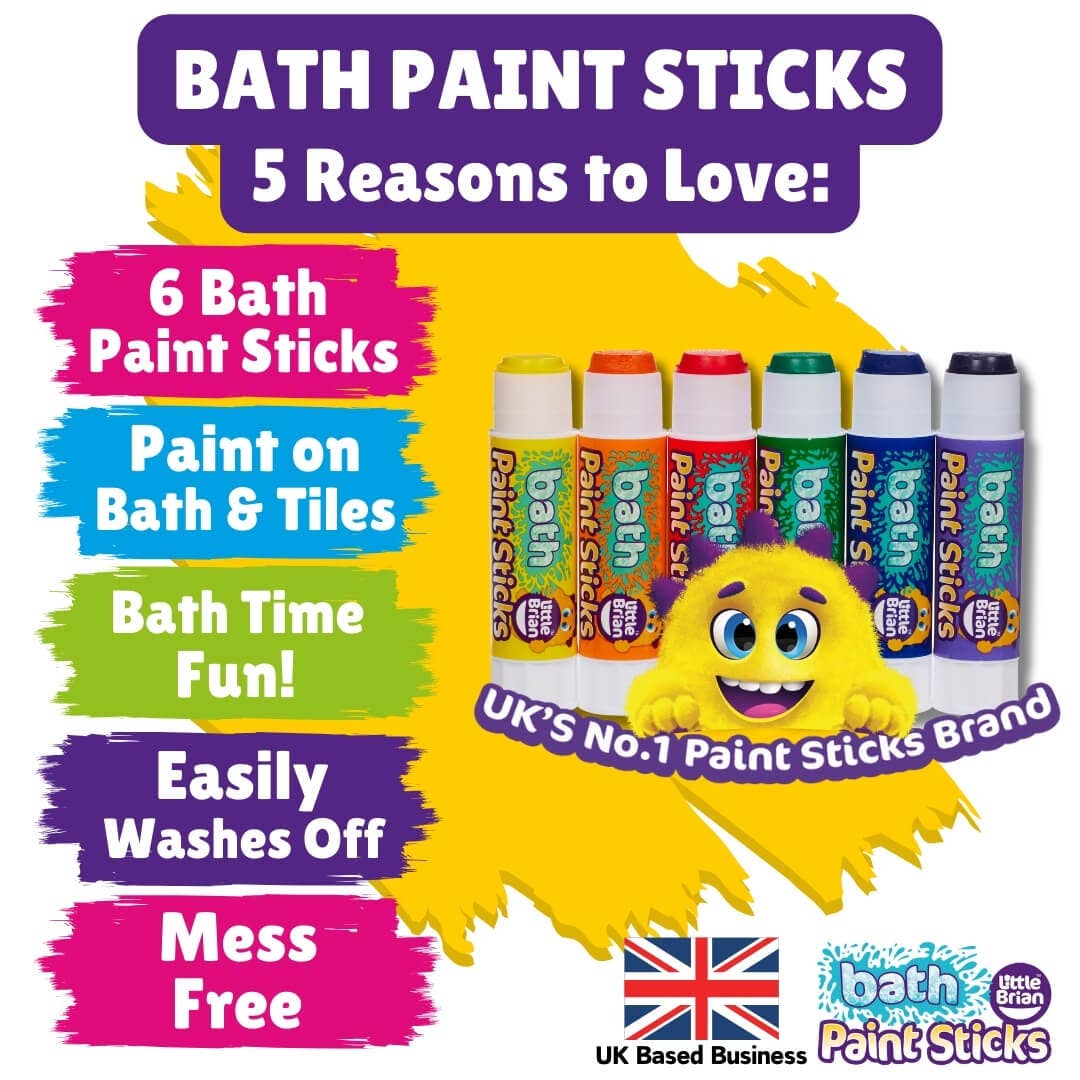 Baby Republic – wholesale Bath toy – Baby – Little Brian Bath Paint Sticks1