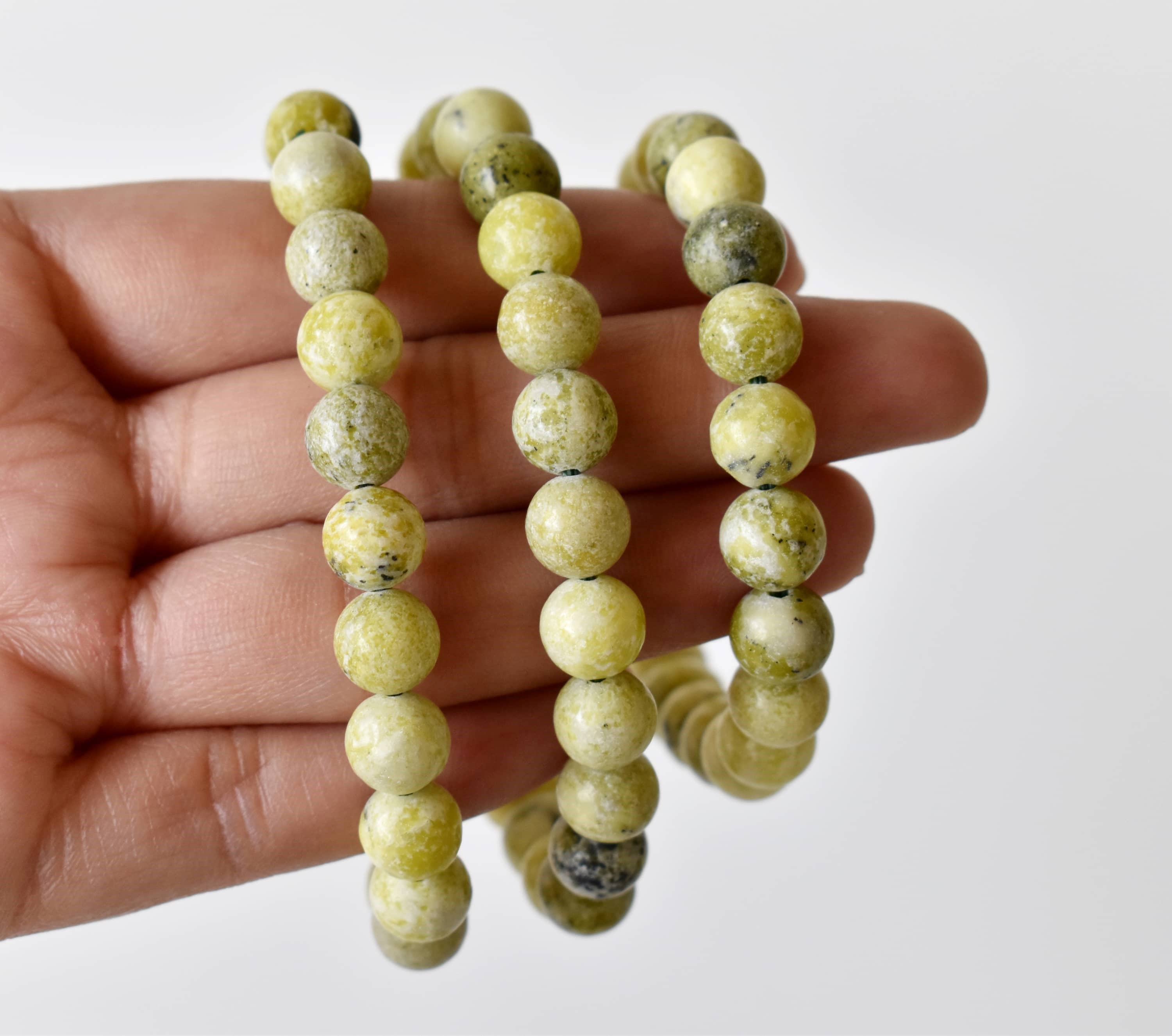 Soothing Crystals - Wholesale Beaded Bracelet - Healing Bracelet | Serpentine | Gemstone Bracelet7