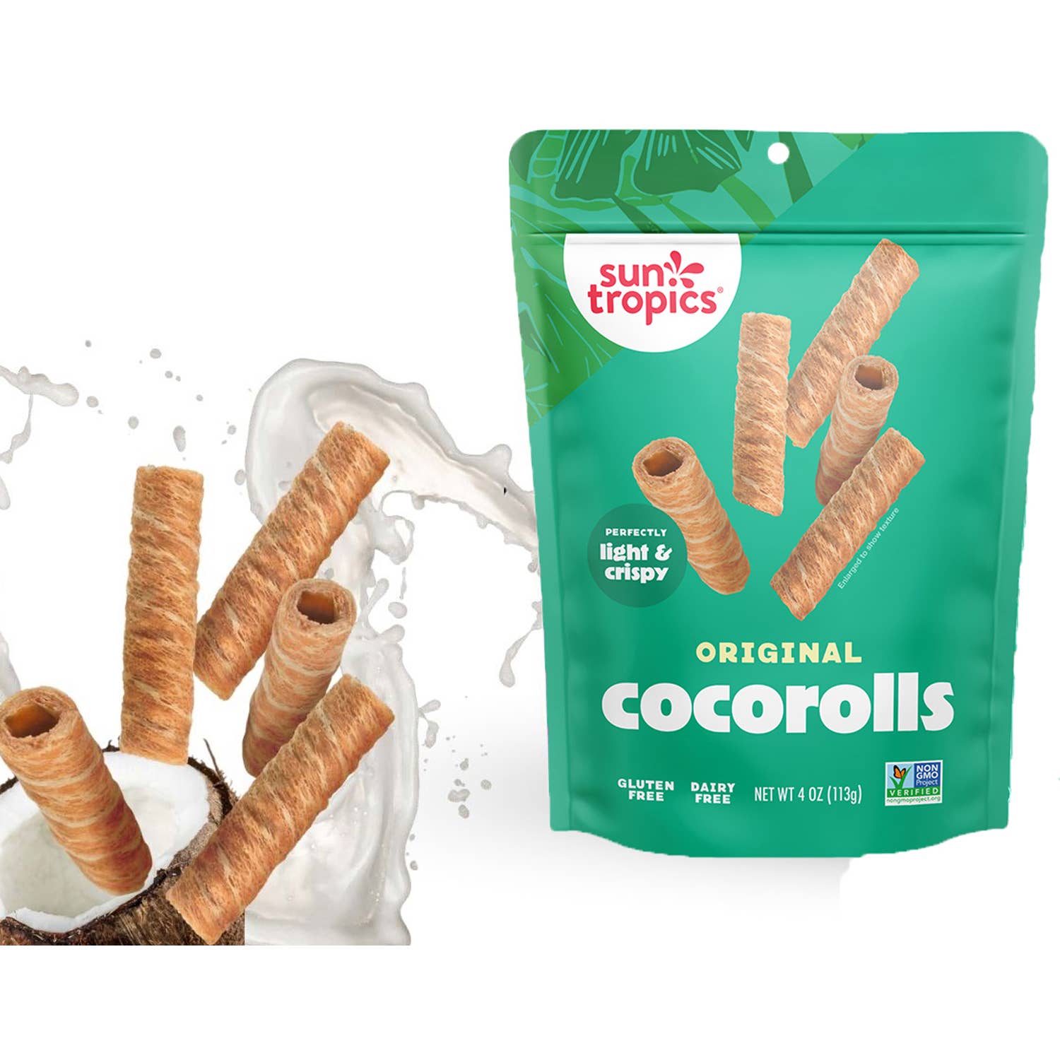 Sun Tropics - Vendita all'ingrosso Biscotti - Sun Tropics CocoRolls Original - 12 confezioni da 113 g (4,0 oz)4