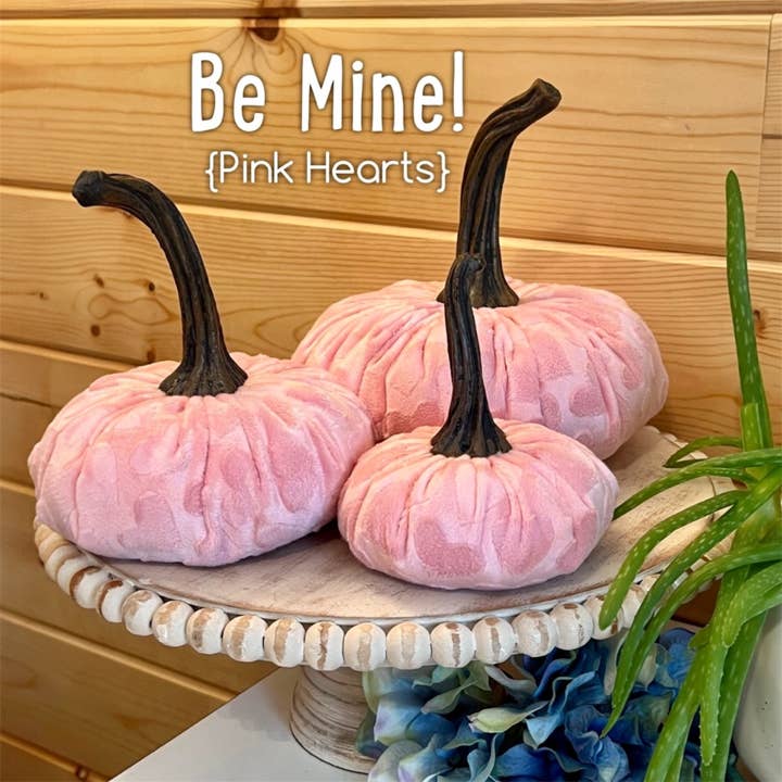 Leanne Bruce Co. - Wholesale Decorative Tabletop Object - Fabric Pumpkin Sets/3 Fall to Summer Home Decor <Limited>2